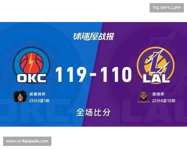 雷霆110-119不敌湖人,杰伦·威廉姆斯复出23分难救主 雷霆110-119不敌湖人,杰伦·威廉姆斯复出23分难救主